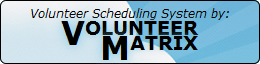 Volunteer Scheduling System by Volunteer Matrix